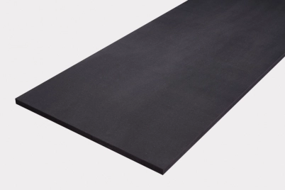 Black antharcite Valchromat® MDF panel for the creation of custom-made fittings and furniture