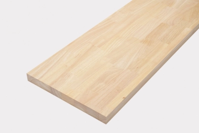 Custom Premium solid rubber wood stair treads