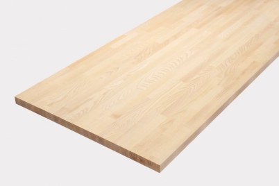 Maßgefertigtes Premium-Massivholzplatte aus Esche