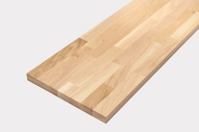 custom natural solid oak stair treads