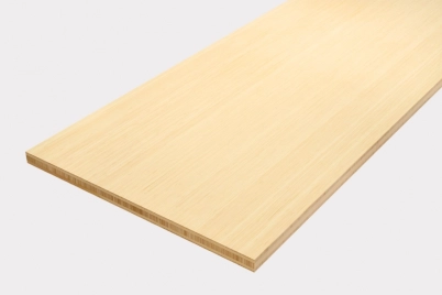 Premium quality natural bamboo plywood panel for the manufacture of custom furniture