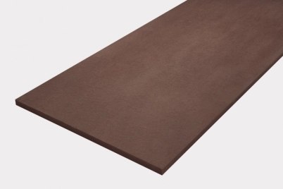 Chocolate brown Valchromat® MDF panel for the creation of custom-made fittings and furniture