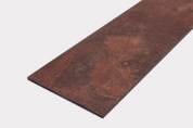 Made-to-measure Duropal Compact rust ceramic shelf