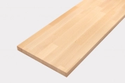 Custom stair treads in premium solid beech wood