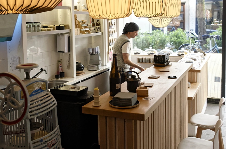 Aménagement d'un salon de thé sur mesure