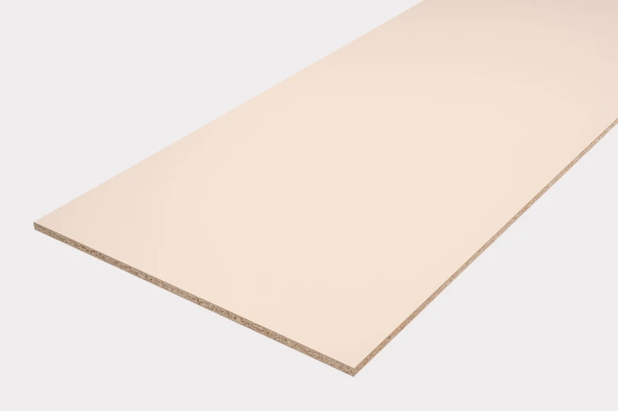 Rose beige melamine board for custom desks and tables