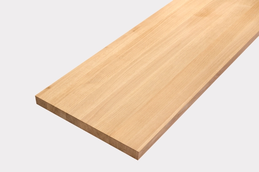 Custom noble quality oak  solid oak wood stair treads
