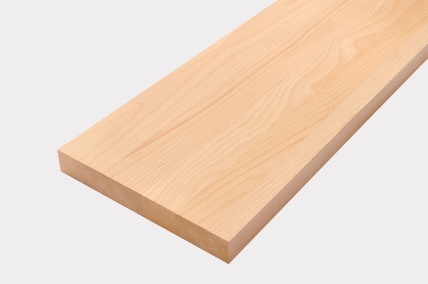 Custom noble beech stair treads