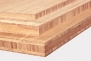Premium caramel bamboo wood worktop