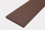 Custom chocolate brown Valchromat® MDF shelf