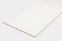 Custom-cut White Kaolin melamine panel