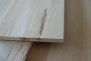 Downgraded rustic beech panels 250 cm in length