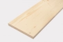 Custom 3-ply stair treads in spruce wood