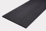 Custom worktop in black antharcite Valchromat® MDF for bathroom furnishing