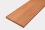 Custom-made planks in Sapele for shelves  making