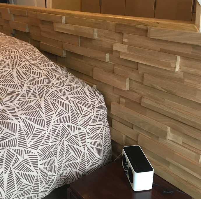fabrication de tête de lit en bois sur mesure