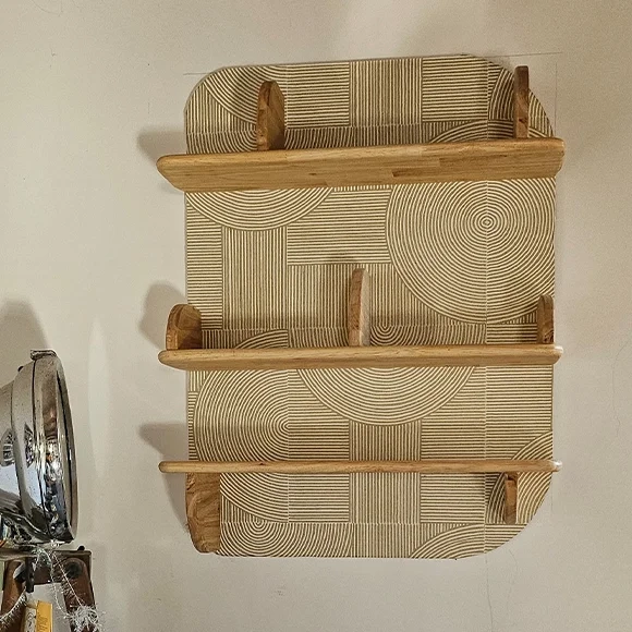 original creation of wooden shelf