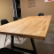 Custom solid beech dining table top