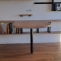 meuble coin café en chêne sur mesure avec rangements muraux