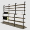 3d plan for manufacturing custom wood bookcase
