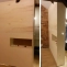 Steps for making a plywood dressing area