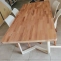 Custom made table top in solid beech