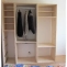 Custom made wooden walk-in closet - step 2