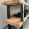 Manufacture of a custom TV bench with solid beech top
