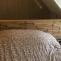 tête de lit en bois fabriquée sur mesure avec panneaux chêne