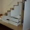 Fabrication escalier rangements sur mesure en bois