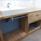 Manufacture of custom bathroom furniture in wood