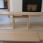 Custom made TV cabinet manufacturing beech and spruce