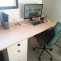 Custom desk manufacturing with solid wood top
