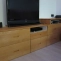 Custom made TV cabinet manufacturing in beech and spruce