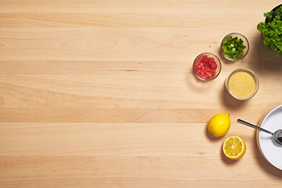 Plateau de table en hêtre