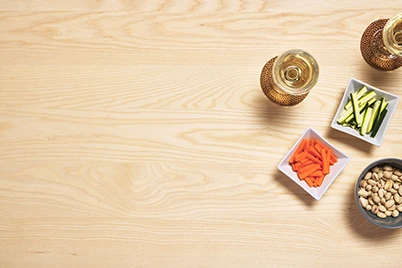 Plateau de table en frêne