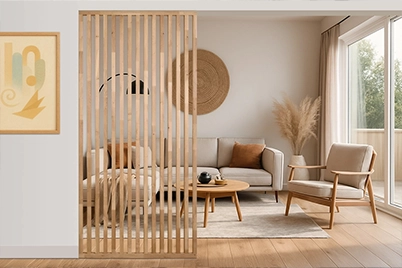 Claustra en bois sur mesure